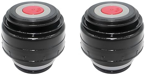 2 Stück Vakuum-Flaschenverschluss, Ersatzteile, 5,2 cm Öffnung, isolierte Wasserflaschendeckel, Thermobecher-Deckel für Outdoor-Camping