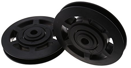 SING F LTD 2 x Lager-Riemenscheiben-Radkabel, 95 mm