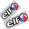 ! Elf Vinyl Sponsor Grafiken x 2 Stück, Wasserdicht, Outdoor, Sticker, Aufkleber