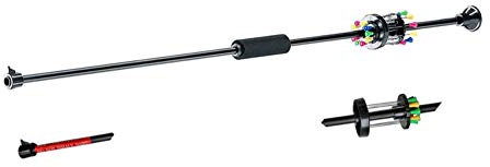 Eva Shop® Premium zerlegbares Präzisions Sport Blasrohr Blowgun Nadelpfeile Stahl Pfeile Darts Ersatzpfeile Blasrohrpfeile (Blasrohr 105cm)