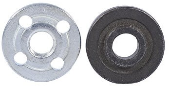 1 Pair Angle Grinder Outer Lock Flange Nut Replacement Electrical Angle Grinder Fitting Part Inner Outer Flange for 9523