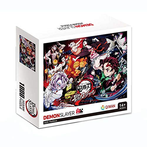 Ghost Killing Puzzle Populaire Anime Kimutsu Scie sauteuse Enfants Adultes Jouet de Jeu Familial 1000pcs