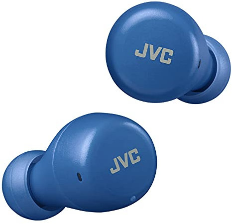 JVC HA-A5TA Gumy Mini Bluetooth 5.1 True Wireless Earbuds - Charging Case (Blue)