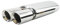 Simoni Racing ESR633 Rifle Silencieux de Sport Universel, Silencieux de Sport, échappement de Voiture Universel, Double Sortie Ronde, Acier Inoxydable