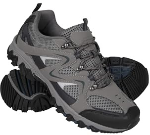Mountain Warehouse Jungle Mens Walking Shoes - Lightweight Running Shoes, Breathable, Comfortable, Flexible Gym Shoes - Spring Summer Hiking & Trekking