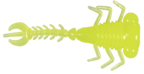 Z-Man MLA-83PK8 Larvaz 1.75 Hot Chartreuse 8 Pack