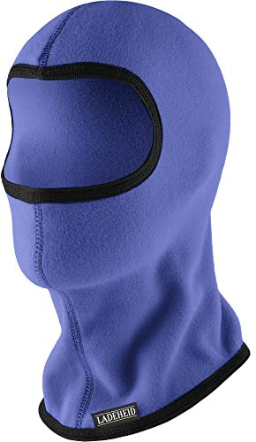 Ladeheid Kinder Jugend Mädchen Microfleece Sturmhaube Skimaske LA-203 (Kornblume, One Size)