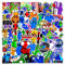 Rainbow Friends Stickers Regenbogen Freunde Aufkleber 50 Stück Coole Spiele Aufkleber für Laptop, Fahrrad, Gitarre, Gepäck, Telefon, Computer, Skateboard
