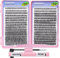 640Pcs Lash Extension Kit, DIY Eyelash Extension Kit Cluster Curl Individual Lashes with Lash Bond and Seal, Tweezers DIY Eyelash Extension Kit for Self Application At Home(30p+40p 8-15MM)