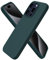 ORNARTO kompatibel mit iPhone 15 Pro Hülle Silikon 6,1 Zoll, dünne Handyhülle iPhone 15 Pro aus flüssigem Silikon, Kratzfeste und stoßfeste Schutzhülle iPhone 15Pro Case(2023) - Olivgrün