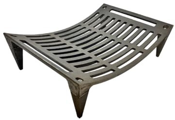 BRACIERE IN GHISA PER CAMINO - BRUCIALEGNA PER CAMINETTO (L 46 - P 32 - H 13 cm) PESO: 8.50 KG