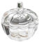 Glass Pumpkin Jar With Lid - Halloween Candy Bowl and Snack Container for Home Decoration, Thanksgiving Centerpieces, Wedding Party