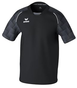 Erima Herren EVO Star stylisches Trikot (3132401), schwarz/Slate Grey, XL