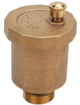 Automatisches Entlüftungsventil, Messing Minical Unidirektionale Entlüftungsventile, schnelles Entlüftungsventil für Wasser, Öl (G1/2)