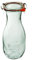 Weck Karaffe 530 ml 6 Stück | Durchmesser - 60 mm, Höhe - 193 mm | Zum Einmachen von Konserven, Säften, zur luftdichten Aufbewahrung von trockenen Zutaten