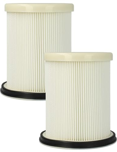 vhbw 2x Staubsaugerfilter Ersatz für Arnica BF83 für Staubsauger | Waschsauger, Wasserstaubsauger - HEPA-Filter Schwarz Weiß