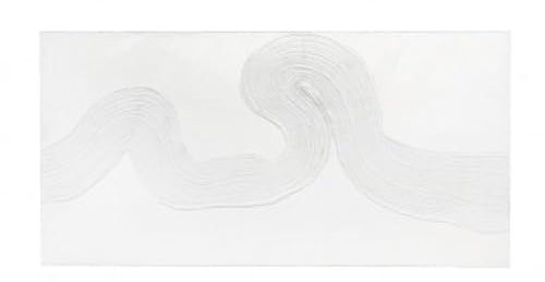 Decor Space Gemälde Textur 140 x 70 aus Kiefernholz und Ölgemälde auf Leinwand aus Leinen