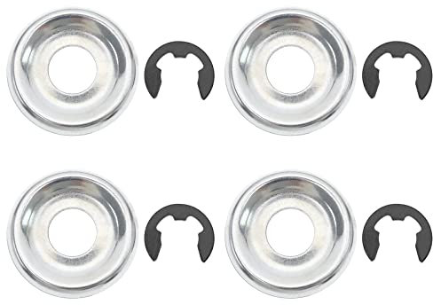 EMSea 4 Set Di Rondelle Frizione E Kit E-clip Compatibile con Stihl MS170 MS180 MS210 MS230 MS240 MS250 MS260 MS360 Parti Di Ricambio Per Motosega