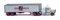 Wiking 052707 H0 Containersattelzug (Peterbilt) Sealand Miniaturmodell silber grau Spur HO 1:87 Kein Spielzeug!