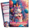 Vielucks® 15 x Filmgenre Einladungskarten - DIN A6 - Original - mit Aufkleber,Einladungskarten Kindergeburtstag Mädchen Junge,Geburtstagseinladungen,Party deko,Einladung Einschulung (Einhorn)