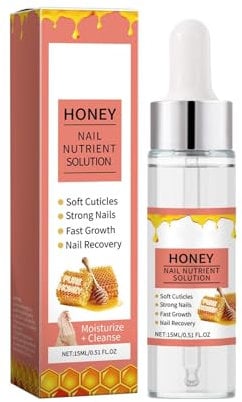 Moisturizing Nail Care Oil 15ml Nail Nutrition Care Hardener Strengthens The Nail Bed And Nourishes The Stratum Corneum HqK450 (White, 9x2.3x2.3cm)