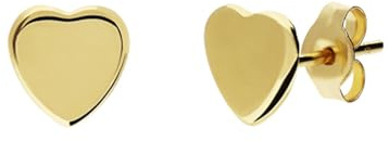 Lucardi - Kinder - Ohrringe - 585 Gold - Gelbgold - Nickelfrei