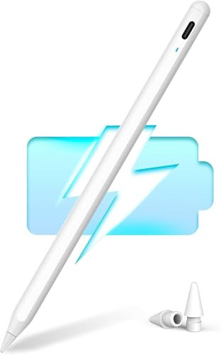 AYMBH Stylus Pen for iPad & Tablets Magnetic, Type-C Rechargeable Touch Screen Pencil with Palm Rejection, High Precision, Universal Compatibility for iPhone, Samsung, Android & iOS Devices & Tablets