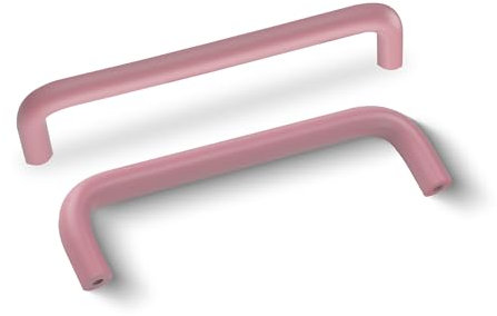 SPDYCESS 4Pcs Kitchen Cabinet Handles 128mm Hole Center Aluminium Cupboard Door Handle Pulls with Screws Colourful Handles for Drawer Wardrobe