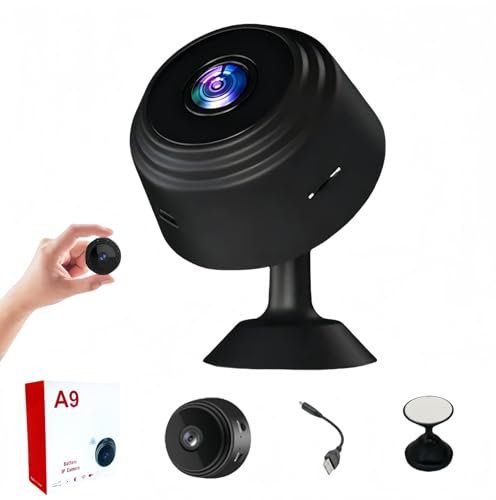 Magnetic Mini Security Camera,Wireless Mini Camera Full Hd with Audio and Video,Magnetic Mi-ni Se-curity Cam-era,Orbicam Cam-era,Se-curity Cam-era,Pet Camera,Home Security Camera,Wireless Ca-mera
