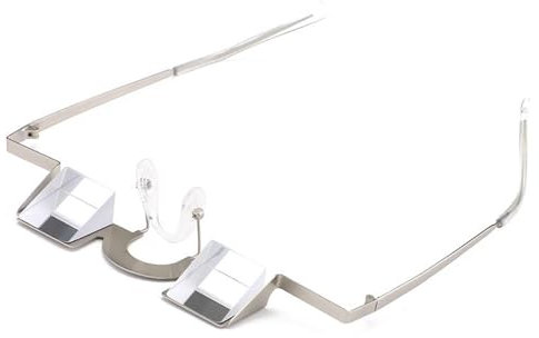 Occhiali di controllo – occhiali di protezione invertiti, occhiali da lettura orizzontali | Design elegante Lazy occhiali orizzontali, leggere il libro per guardare la TV mentre sdraiati, occhiali