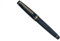 Fude calligraphy italic golden nib fountain pen for Calligraphy, Signatures, Journaling. Ink pen (1.1 mm Italic, Obsidian)