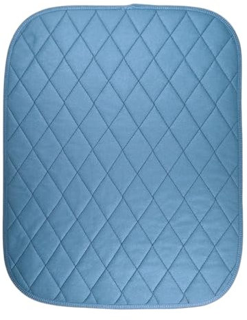 Inkontinenz-Sitzauflage von FabaCare mit wasserdichten Unterseite, 4-lagig, hohe Saugkraft, waschbar bis 95°C, formstabil, 50x40 cm, Farbe: dunkelblau