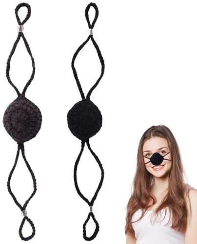 lasuroa 2pcs Cache-Nez d'hiver en Crochet, Coupe-Vent Confortable pour Le Froid Accessoires de Ski et D'activités Plein Air pour Hommes et Femmes