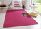 HANSE Home Tappeto Fancy – Tappeto da Soggiorno in Tinta Unita Moderno in Velluto per Sala da Pranzo, Soggiorno, cameretta dei Bambini, corridoio, Camera da Letto, Cucina, Rosa, 80 x 150 cm