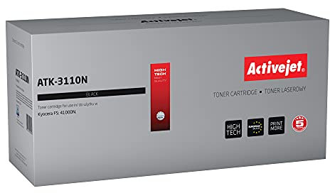 ActiveJet ATK-3110N Kompatibel Schwarz, 1 Stück – Tonerkartuschen (15.500 Seiten, Schwarz, 1 Stück)