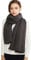 RIIQIICHY Strickschal Damen – Kuscheliger Winterschal, Schal Grau Damen, Weicher Damenschal für Winter