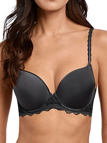 Wacoal Lace Perfection Contour Bra Black