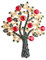 YAZILIND Vintage Weihnachten Brosche Mehrfarbige Kristall Weihnachtsbaum Brosche Corsage Zubehör Schmuck # 4