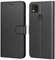 Tenphone Etui Coque pour Xiaomi Redmi 9C NFC,Plusieurs Couleurs Disponibles, Pochette Protection Etui Housse Premium en Cuir PU,Fermeture Magnétique pour (Redmi 9C (6,53 Pouces), Book Noir)