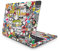 Sticker Master Stickerbomb Sticker Bomb Schutz-Vinyl-Aufkleber (Logoschnitt) Ganzkörper-Haut für Apple MacBook Pro Mac Air 11 12 13 15 16 17 21 27 Zoll Laptop MacBook Air 13.3-inch 2017