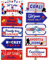 20 Stück Hockeyschild Outdoor Rasen Dekorationen Hockey Party Supplies Hockey Party Ausschnitte für Indoor Outdoor Geburtstag Sport Thema Party Fotoautomaten Requisiten, 10 Designs