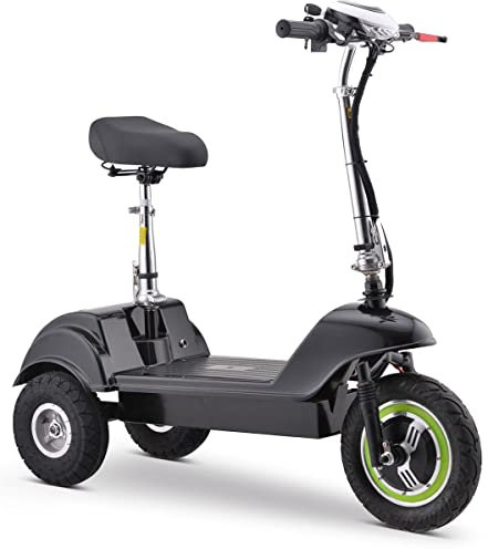 Folding 3 Wheel Electric Mobility Scooter with SEAT Boot Scooter