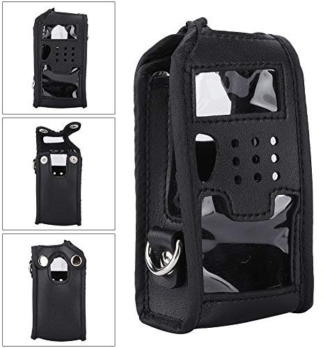 Dioche Two-Way Radio Shell, UV-5R Radio case, Walkie Talkie Leather Case Cover for UV-5R UV-5RA Plus UV-5RE Plus UV-5RB