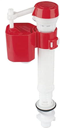 TONUSA yaoqijie Universal Bathroom Toilet Inlet Valve Fill Valve Float Ball Toilet Water Tank And Bowl Water Control Hardware Accessories lasting (Color : Red)