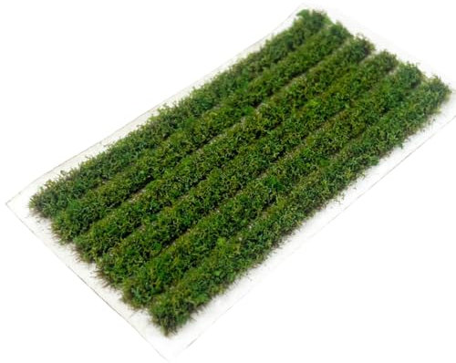 NHPY 1 Caja Estática Paisajismo Modelo Mechones Hierba Estática Mechones Hierba Tren Flor Arbustos Usado para Decoración Jardín(C)