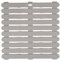 WENKO Duschrost Indoor & Outdoor, Rutschhemmender Bodenrost, Für Bad, Poolbereich, Kunststoff, 55 x 55 cm, Beige