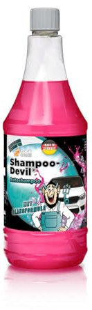 Tuga Chemie Shampoo-Teufel - Autowasch-Shampoo - Rosa - 1000ml - mit Glanzformel