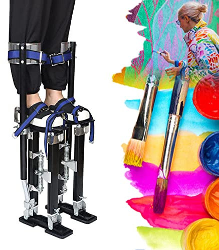 FBJAMZ Trockenbau-Stelzen, Wandmalerei-Arbeitsstelzen, multifunktionaler Putzlift für Trockenbau-Malerei, Gehen, Strauchbeschneiden (102cm)