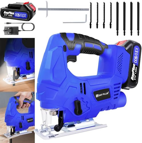 Brushless Motor Electric Jigsaw Cordless Jig Saw withTool for Wood Metal Cutting
