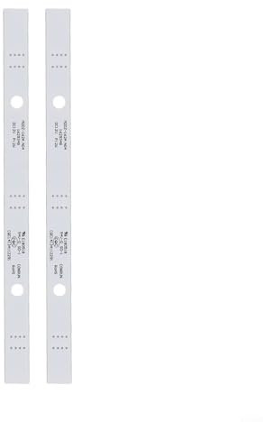 Relacement LED Strip Light,LED Strip Lights,For Refrigerators Compatible With For Rongsheng E349766 MDDZ162A 1629348, 2 Pieces
